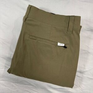 Orvis Mens Performance Outdoor Pants 34x29 Olive Green Stretch Hiking Utility